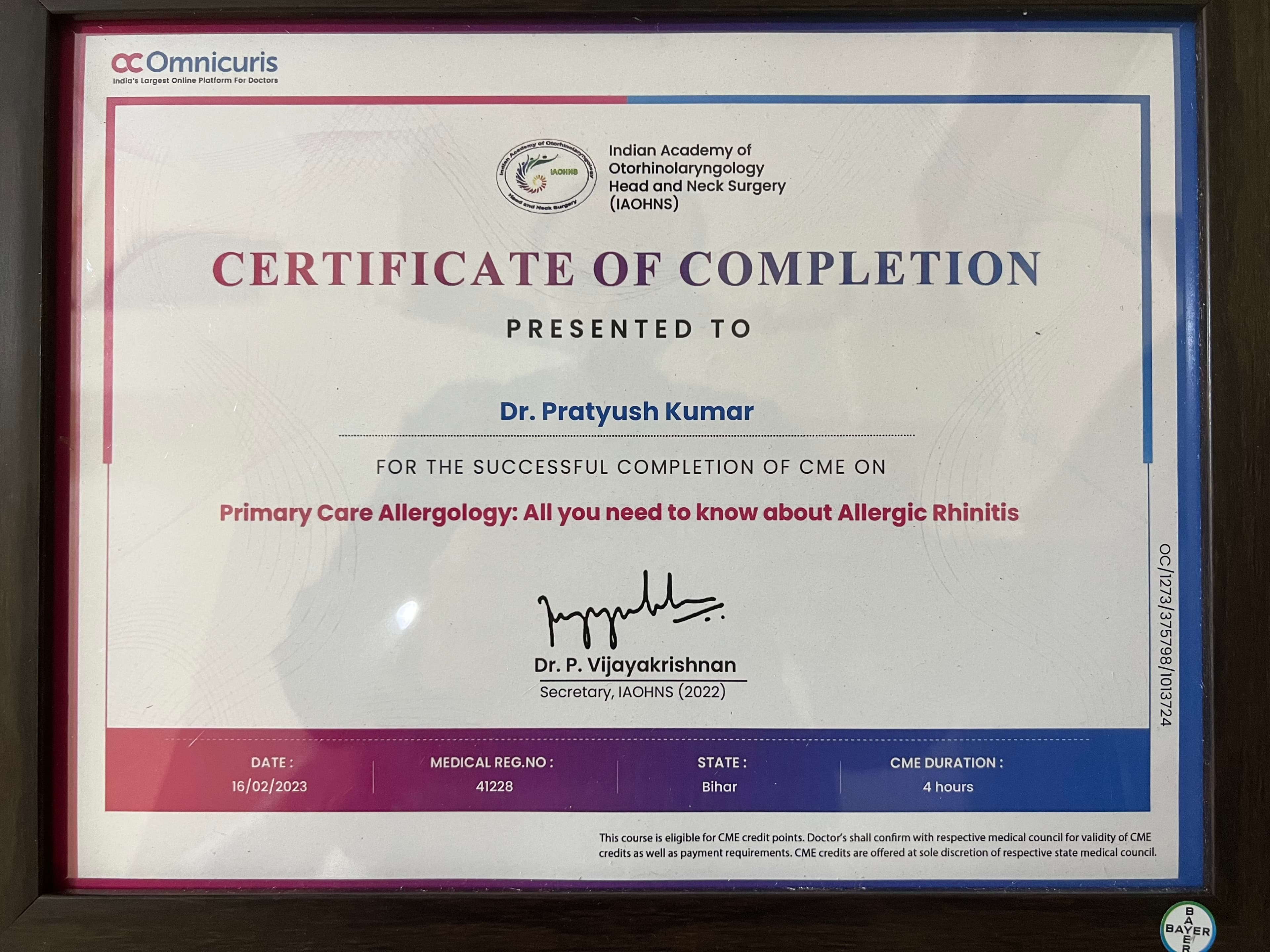 Primary Care Allergology - Indian Academy of Otorhinolaryngology Head and Neck Surgery