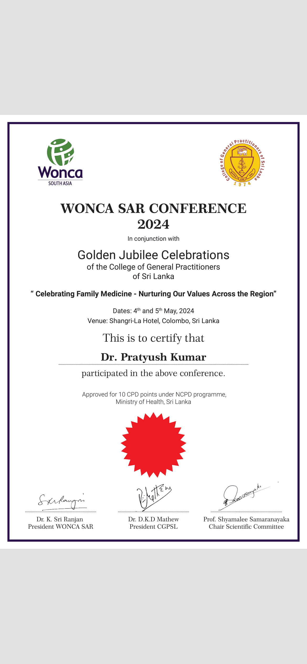 WONCA Rural South Asia Conference - WONCA South Asia