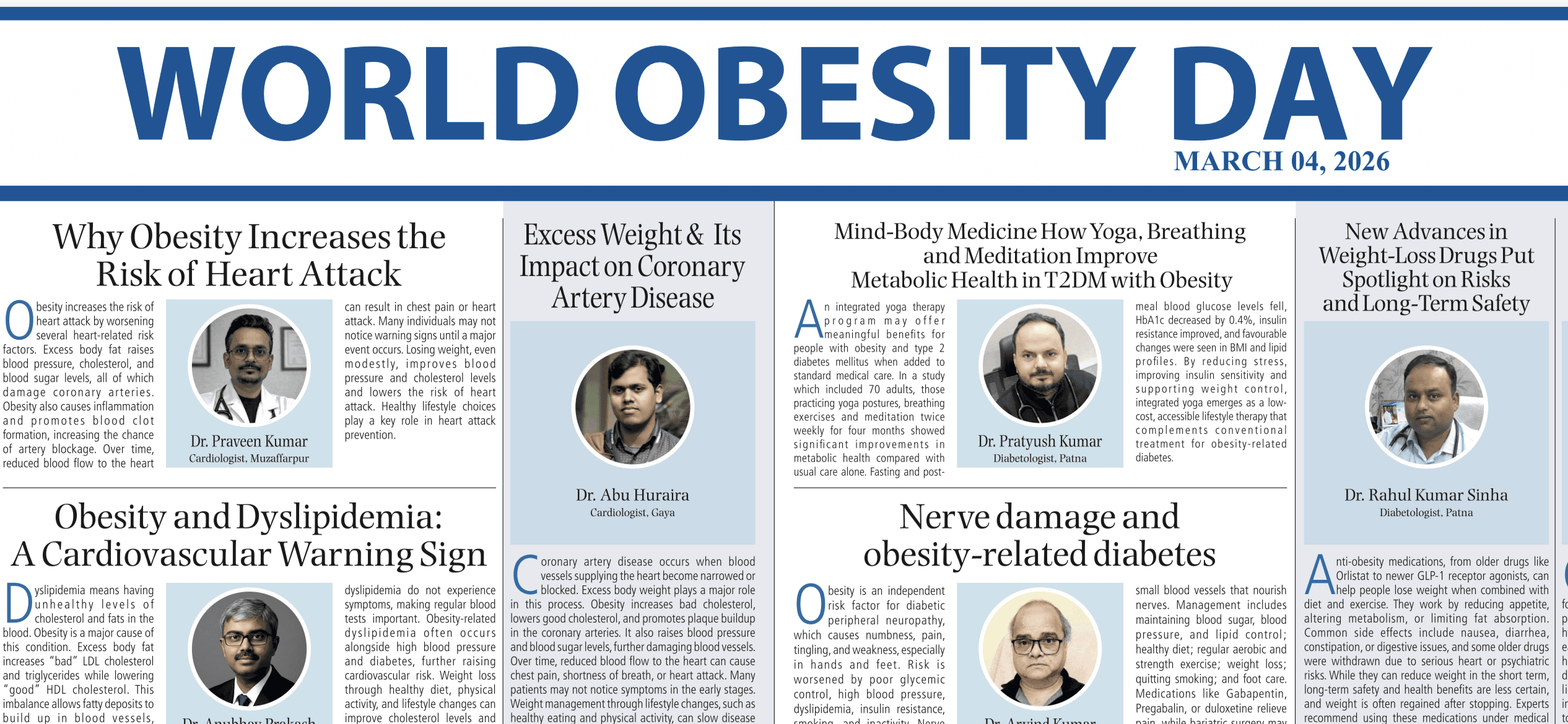 World Obesity Day expert feature - The Indian Express